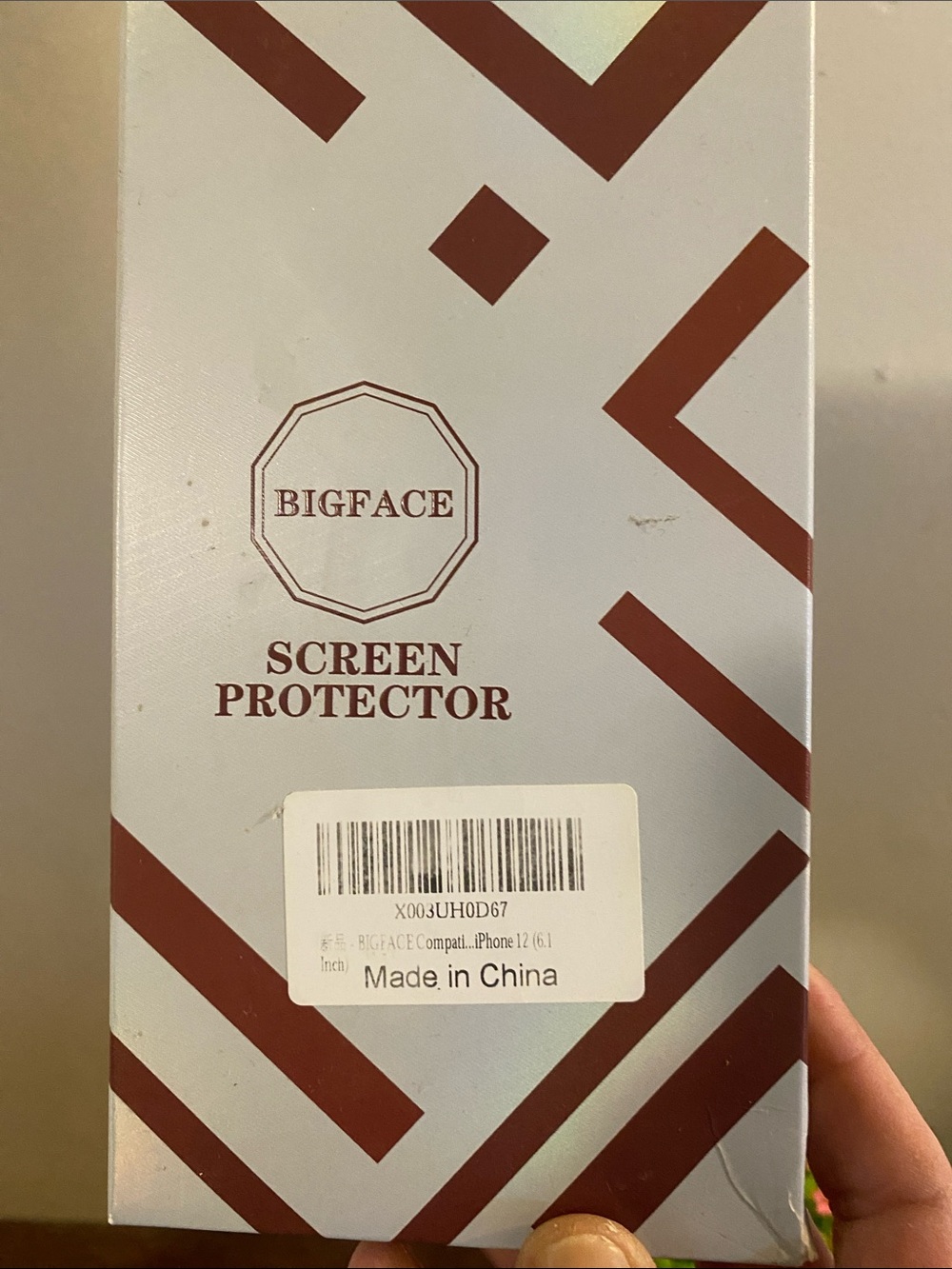 BIGFACE Screen Protector - iPhone 12